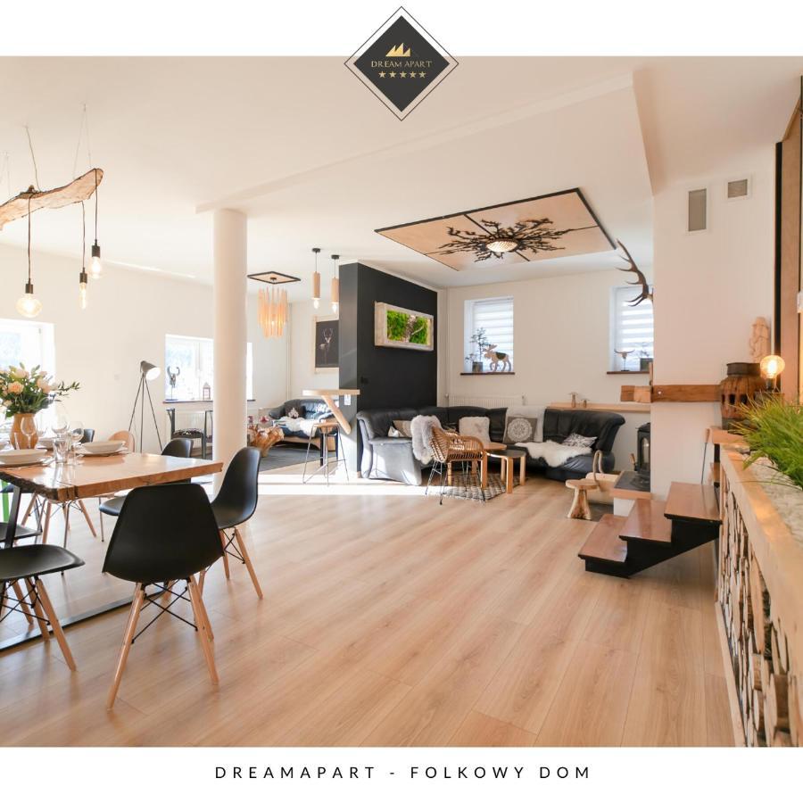 Folkowy Dom Dla 14 Osob Z Sauna I Grillowiskiem - Dream Apart Szczyrk Exterior foto