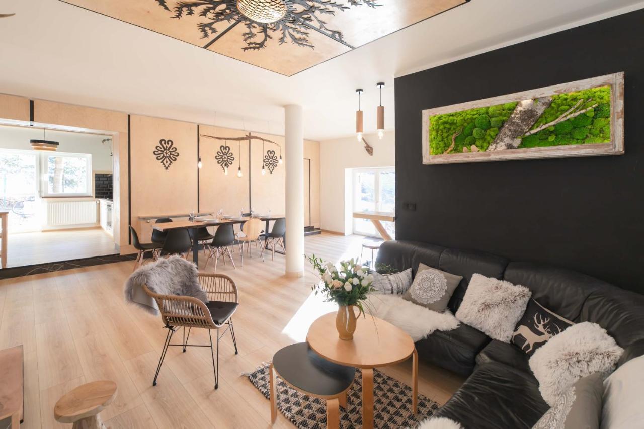 Folkowy Dom Dla 14 Osob Z Sauna I Grillowiskiem - Dream Apart Szczyrk Exterior foto